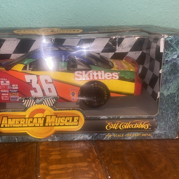 Ertl Collectibles 1997 Grand Prix Skittles die cast car.  New in box. - Picture 3 of 8